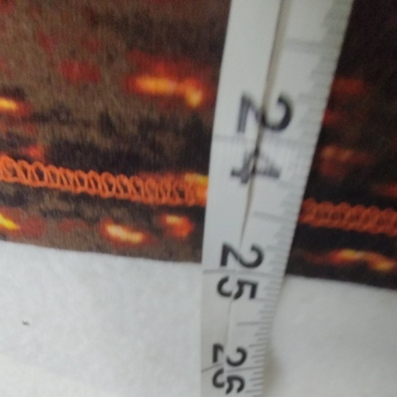 Halloween Pumpkin Rhinestone Top – Ongue Casual L Black 3/4 Sleeve Fall Shirt - Picture 7 of 9